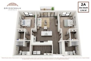 2 Bedroom 2 Bath