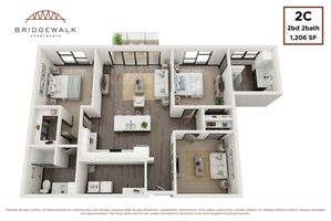 2 Bedroom 2 Bath