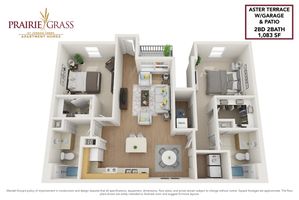 Aster Terrace W/Garage and Patio
