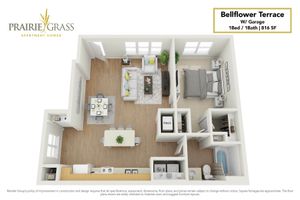 Bellflower Terrace w/ Garage