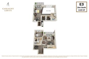 1 bedroom, 1 bath
