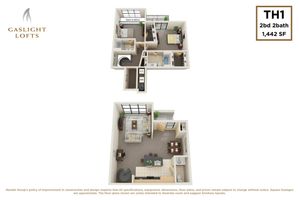 1 bedroom, 1 bath