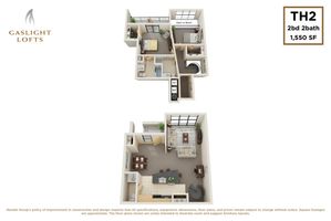 1 bedroom, 1 bath