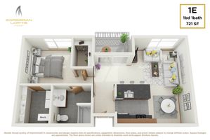 1 bedroom 1 bath