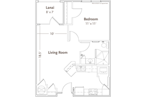 SEVILLE | 1 Bed 1 Bath