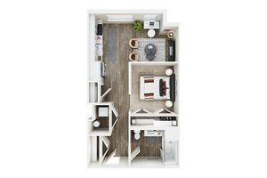 Final Updated - Vyne on Haven - Unit - Studio E, Type B