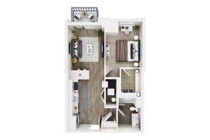 Final Updated - Vyne on Haven - Unit - 1 Bed A, Type B