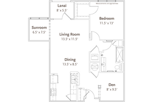 PONTEVEDRA | 1 Bed 1 Bath