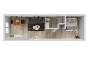 Hawthorne Floor Plan 3D