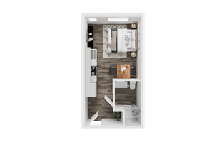 studio floor plan
