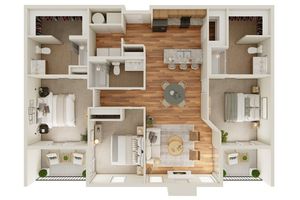 3BR 2BA