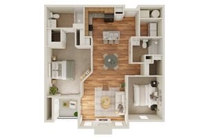 2 Bedroom 2 Bathroom