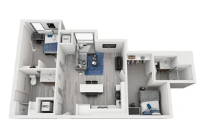 2BR/2BA - Type 4