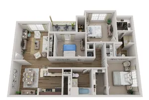 3 Bedroom 2 Bathroom 1,472 square feet