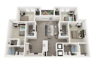 Sterling 5th Street D1 Floor Plan