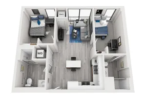 2BR/2BA - Type 3