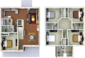 5 Bedroom Floor Plan