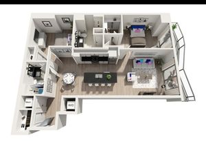 B4D | 1x2 | 1304 sq ft