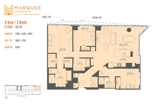 3 Bedroom x 01