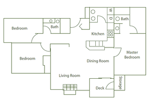 3x2 1098 SQ FT