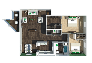 Two Bedroom Floorplan