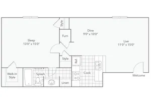 A1 One Bedroom