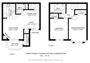 Montview Meadows 2 bed townhome