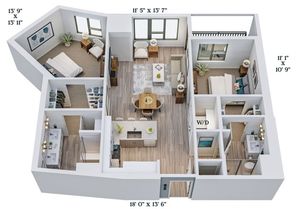 C12 | 2x2 | 1081 sq ft
