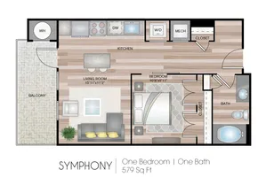 Studio Floor Plan