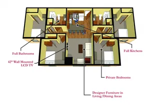 FH - 4-Bed Apt Floor Plan