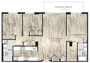 3 Bedroom, 2 Bath