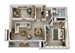 Windsor Forest 1 Bedroom w/ Den