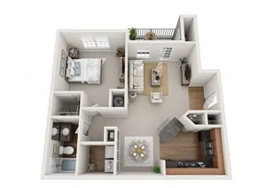 1 Bed 1 Bath