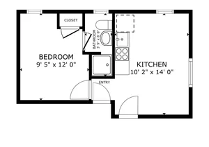 One Bedroom Apartment