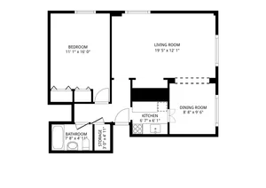 Kennedy Manor 1 Bedroom - Unit 101