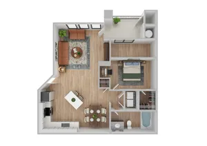 Spruce Renovated Floor Plan Image