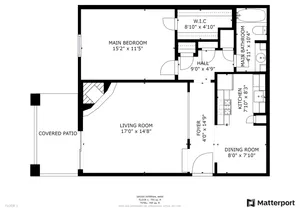 1 bedroom