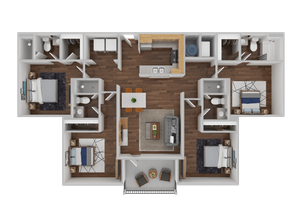 Campus Lodge Columbia - 4x4
