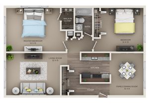 Beacon Pointe Apartments (Closed) - B/1D