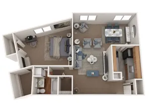 Lafayette Plaza One Bedroom