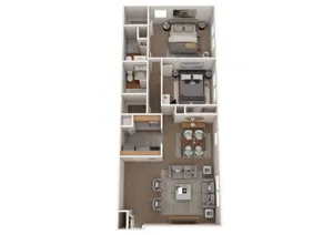 Yorkshire House Two Bedroom Two Bath