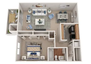 Village East 1 Bed 1 Bath