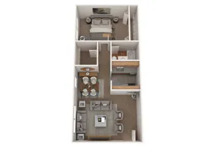 1 Bed 1 Bath