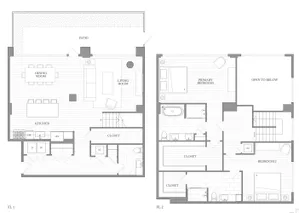 1Riva Row New Apartments | Luxury Apartments in Texas | 1Riva Row 2 bedroom townhome