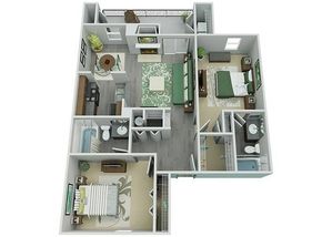 Tempranillo- Two Bedroom, Two Bath