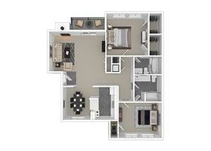 2 Bedroom 2 Bathroom