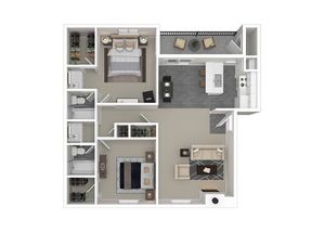 2 Bedroom 2 Bath