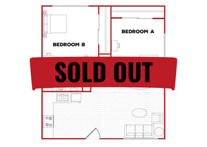 SOLD OUT - 2BR/1BA - U Phase 2