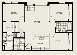 Colony Village C5 Floor Plan