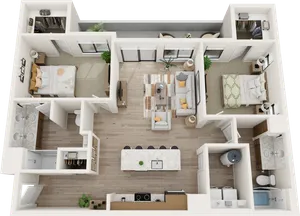 Acero Harvest Station - Sapphire Floor Plan